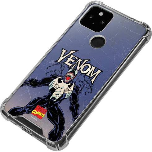 Marvel Classic Comics Venom Google Pixel 5a 5G Clear Case